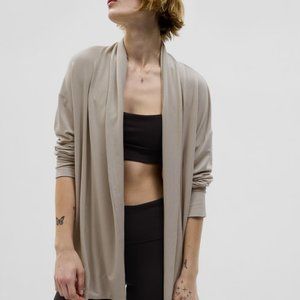 GapFit Lengzing Tencel Modal open cardigan